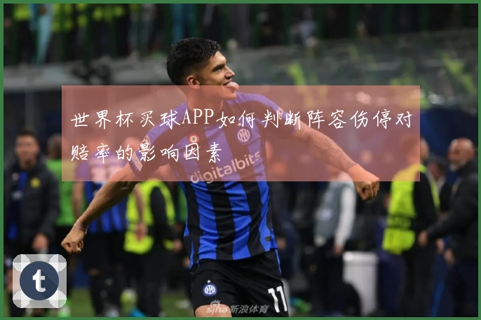 世界杯买球APP如何判断阵容伤停对赔率的影响因素