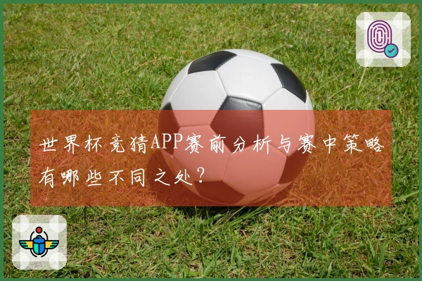 世界杯竞猜APP赛前分析与赛中策略有哪些不同之处？